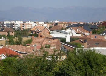 the suburbs of Madrid-photo's look