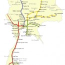 rail-road-map of Thai-site photo