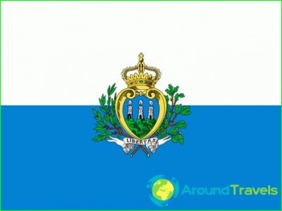 Flag of San Marino, a photo-story of value-colors