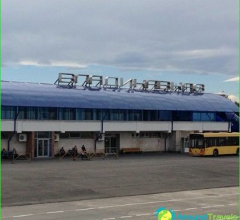 Airport of Vladikavkaz-diagram-like photo-get