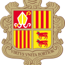 Andorra coat of arms, photo-value-description