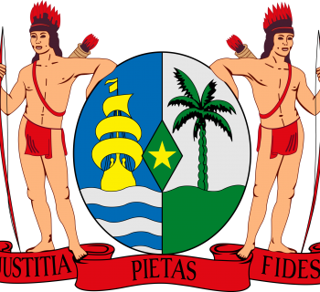 Suriname coat of arms, photo-value-description