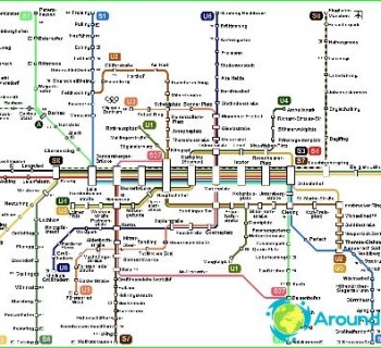 Metro Munich-circuit-description-photo-map-metro