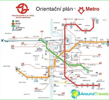Metro-Prague-circuit-description-photo-map-metro Prague