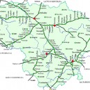 rail-road-map Lithuania-site photo