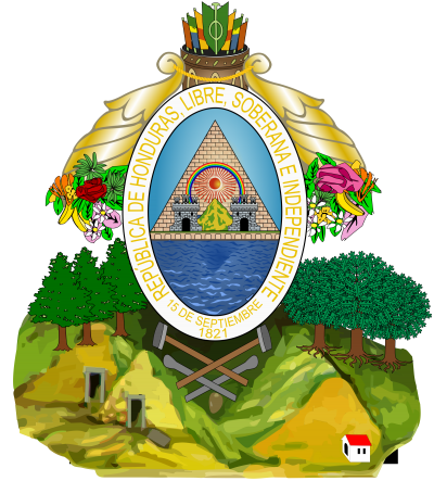 Honduras coat of photo-value-description