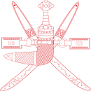 Oman coat of arms, photo-value-description