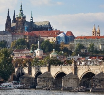 the capital of the Czech Republic-card-photo-kind-in-capital of the Czech Republic