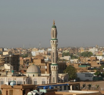 the capital of Sudan Card photo-kind-in-the capital of Sudan