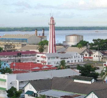 Guyana capital-card-photo-kind-in-the capital of Guyana