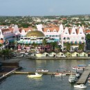 Aruban capital-card-photo-kind-in-the capital of Aruba