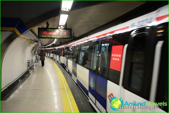Metro Madrid: map, photos, description