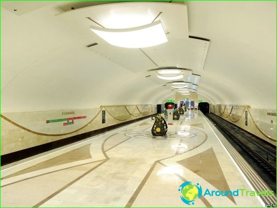 Baku Metro: map, description, photos