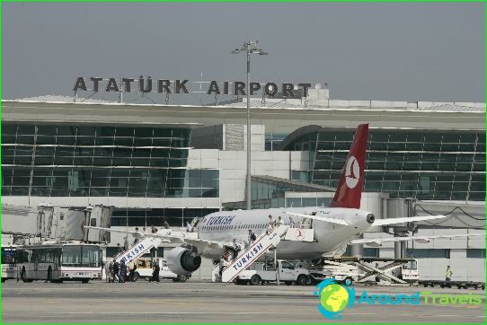 Airport in Istanbul