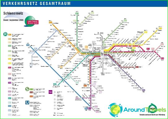 Metro Nuremberg: map, photos, description