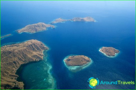 The islands of Indonesia
