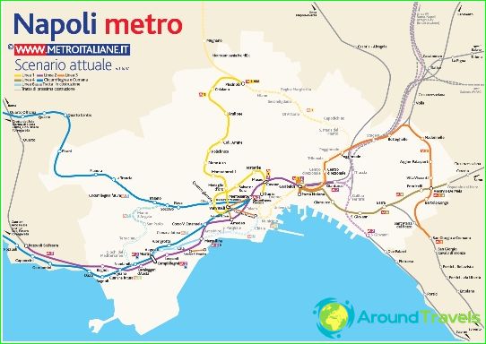 Naples Metro: circuit, photos, description