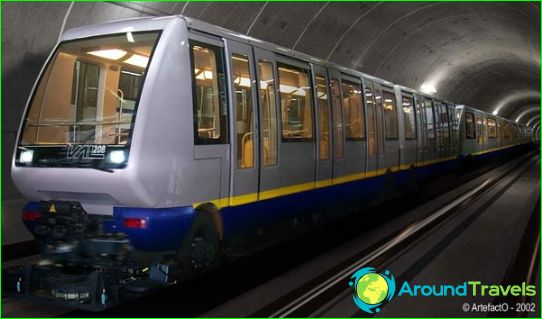 Turin Metro: circuit, photos, description