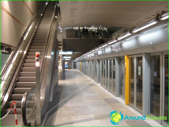 Turin Metro: circuit, photos, description