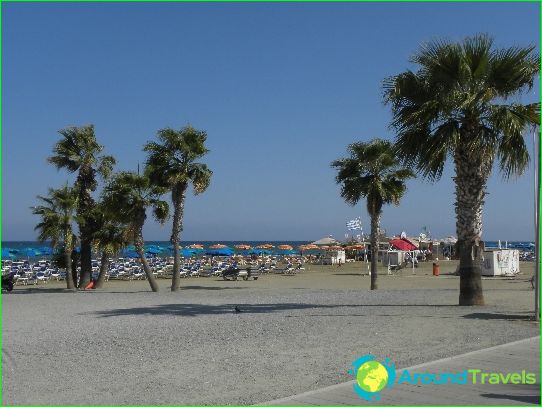 Beaches in Larnaca