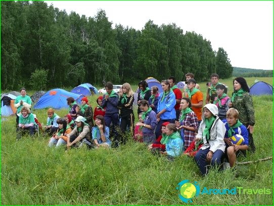 Children's camps in Krasnoyarsk