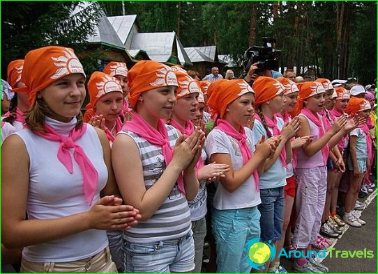 Photo: Children's camps in the Altai region Children's camps in the Altai region