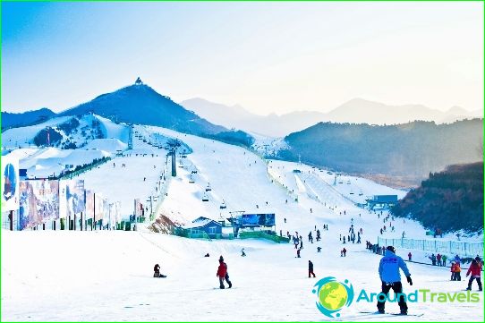 Skiing in China