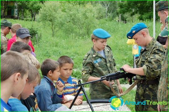 Children's camps in the Primorsky Territory