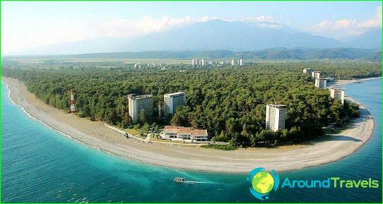 The best resorts of Abkhazia