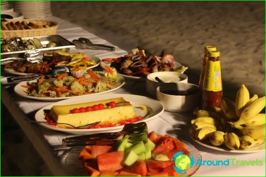 Traditional cuisine in the Maldives