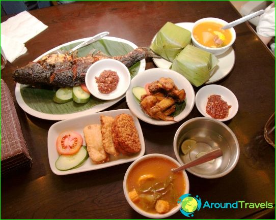Traditional cuisine in Indonesia
