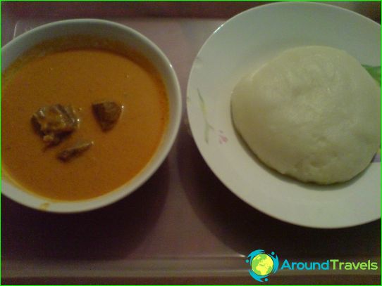 Traditional cuisine of the Congo