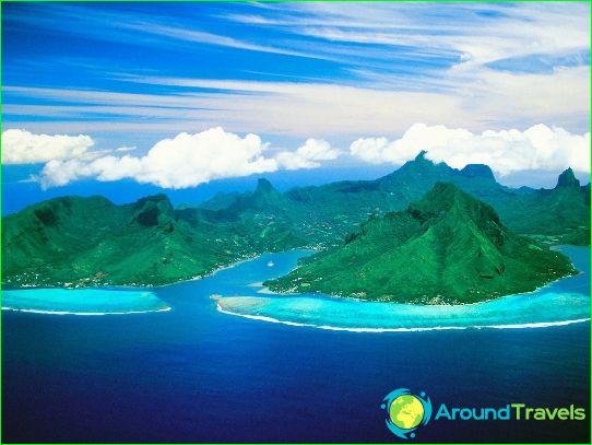The islands of French Polynesia