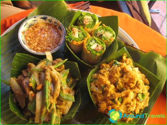 Traditional cuisine of Cambodia