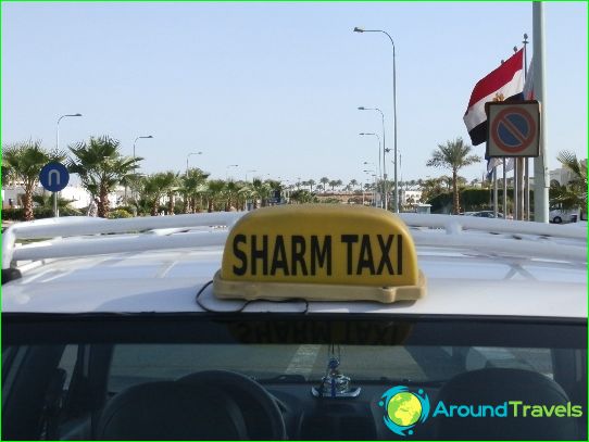 Taxis in Sharm el-Sheikh