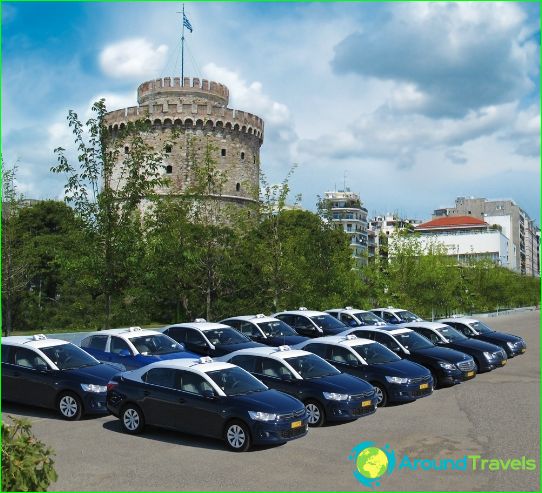 Photo: Taxi in Thessaloniki Taxis in Thessaloniki