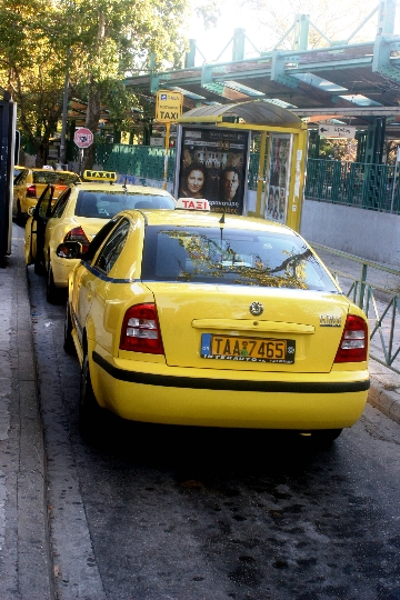 Taxis in Greece