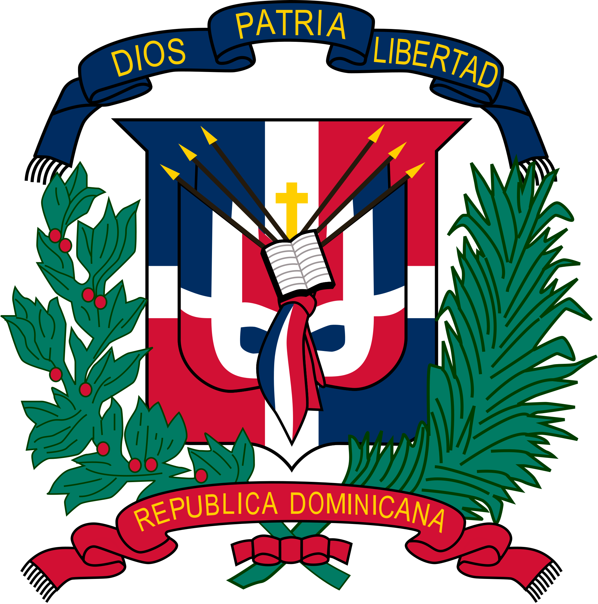 Coat of Arms of Dominican Republic