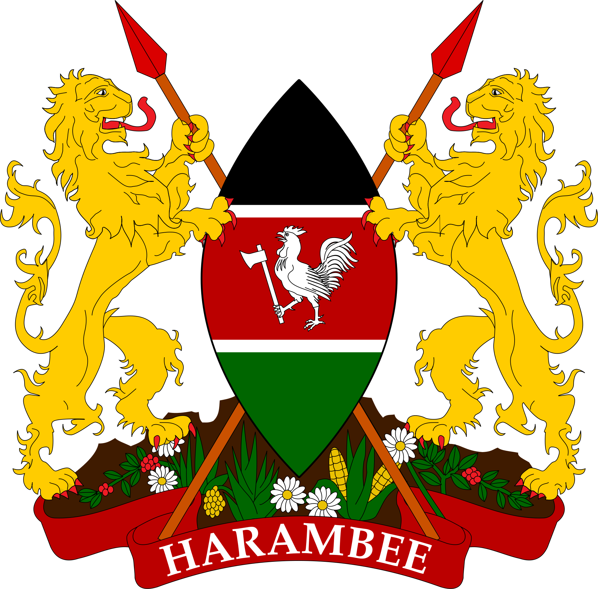 Photo: Coat of arms of Kenya Coat of arms of Kenya