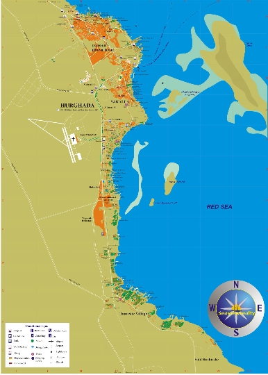 Areas of Hurghada