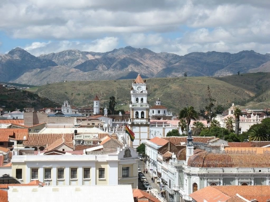 Sucre - capital of Bolivia