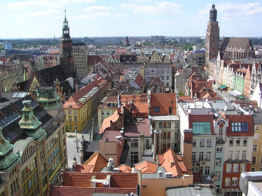 Photo: Wroclaw Areas Areas of Wroclaw