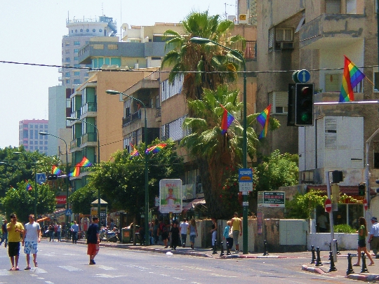 The streets of Tel Aviv