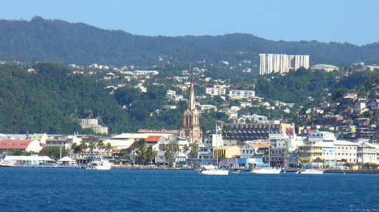 Photo: Fort-de-France - the capital of Martinique Fort-de-France - the capital of Martinique
