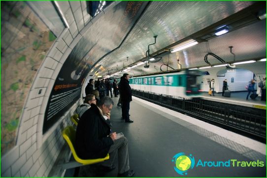 Paris Metro: map, photos, description