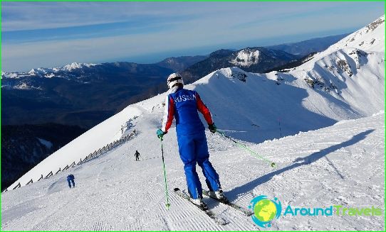 Ski resorts in Russia