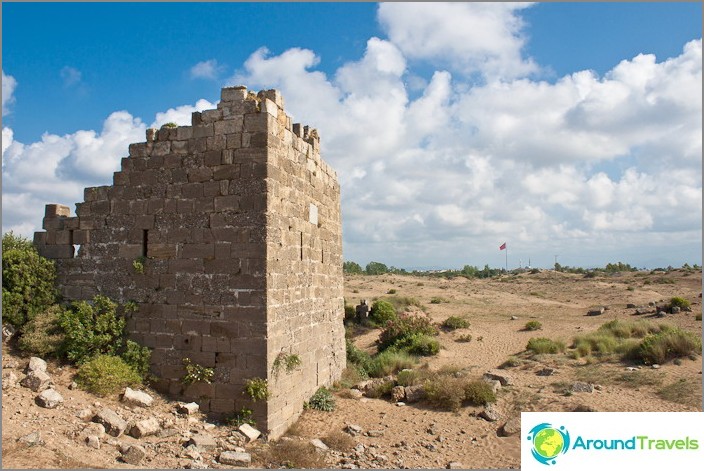 The ruins of the city of Side. Turkey. The ruins of the city of Side. Turkey.