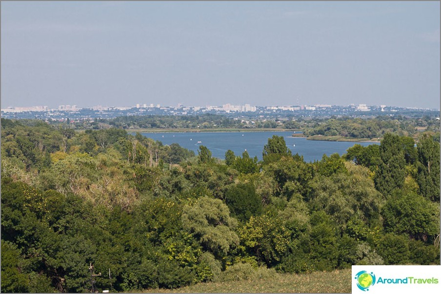 On the horizon you can see Rostov-on-Don