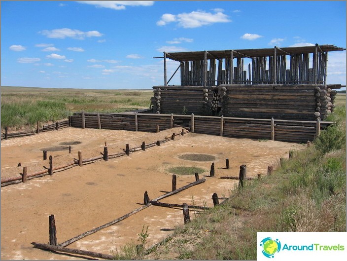 Arkaim. Settlement