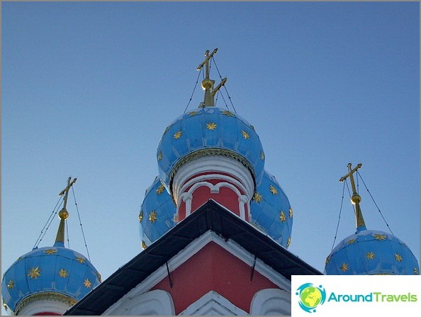 Uglich. Church of Tsarevich Dmitry on the blood.